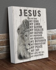 Jesus Is My King 11x14 Gallery Wrapped Canvas Prints aos-canvas-pgw-11x14-lifestyle-front-10