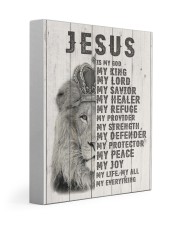 Jesus Is My King 11x14 Gallery Wrapped Canvas Prints front
