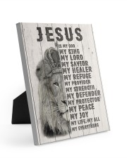 Jesus Is My King 8x10 Easel-Back Gallery Wrapped Canvas thumbnail