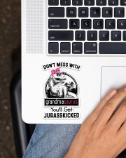 Grandmasaurus Sticker - Single (Vertical) aos-sticker-single-vertical-lifestyle-front-11