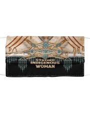 Strong Indigenous Woman Cloth face mask front