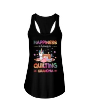Happiness Is Being A Quilting Grandma Ladies Flowy Tank thumbnail