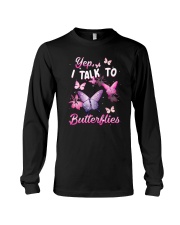 Yelp I Talk To Butterflies Long Sleeve Tee thumbnail