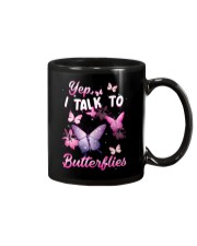 Yelp I Talk To Butterflies Mug thumbnail
