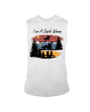 Horse Woman I Am A Simple Woman NTV Sleeveless Tee tile
