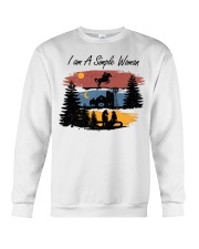 Horse Woman I Am A Simple Woman NTV Crewneck Sweatshirt tile