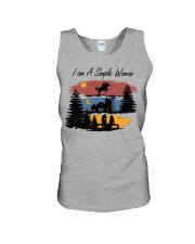 Horse Woman I Am A Simple Woman NTV Unisex Tank tile