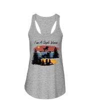 Horse Woman I Am A Simple Woman NTV Ladies Flowy Tank tile