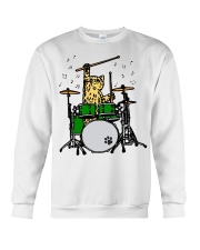 Cat Drum Crewneck Sweatshirt thumbnail