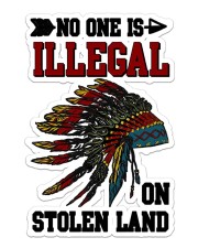 Native Stolen Sticker - Single (Vertical) front