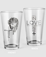 Jesus NTV 16oz Pint Glass front
