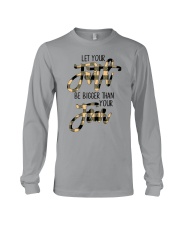 Jesus Let Your Faith Be Bigger Than Your Fear Long Sleeve Tee tile