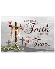 Jesus Let Your Faith Be Bigger 17x11 Poster front