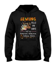 Sewing Fills My Days Hooded Sweatshirt thumbnail