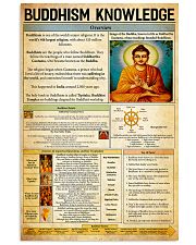 Buddhism Knowledge 11x17 Poster front