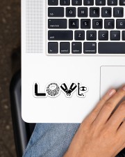 Love Scuba Diving Sticker - Single (Horizontal) aos-sticker-single-horizontal-lifestyle-front-11