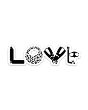 Love Scuba Diving Sticker - Single (Horizontal) front