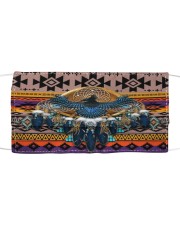 Native Blue Cloth face mask front
