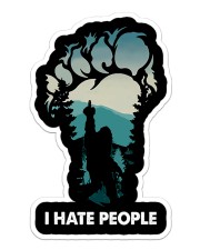 Bigfoot Sticker - Single (Vertical) front