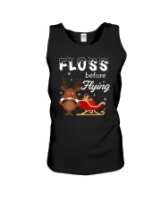 Floss Before Flying Unisex Tank thumbnail