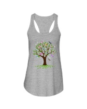 Dragonflies And Shamrocks Ladies Flowy Tank thumbnail