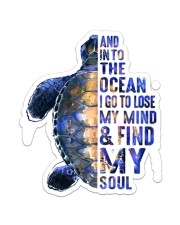 Turtle Sticker - Single (Vertical) front