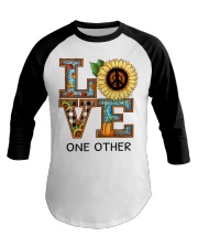 Hippie Love Baseball Tee tile