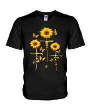 Faith Hope Love V-Neck T-Shirt thumbnail