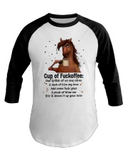 Horse Cup Of Baseball Tee tile