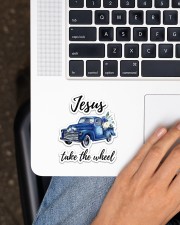 Jesus Take The Wheel Sticker - Single (Vertical) aos-sticker-single-vertical-lifestyle-front-11