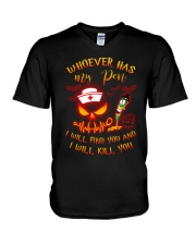 Whoever Has My Pen V-Neck T-Shirt thumbnail