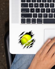 Softball Sticker - Single (Vertical) aos-sticker-single-vertical-lifestyle-front-11