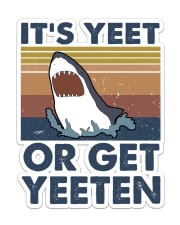 Shark Sticker - Single (Vertical) front
