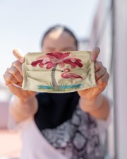 For Flamingo Lovers Cloth face mask aos-face-mask-lifestyle-07