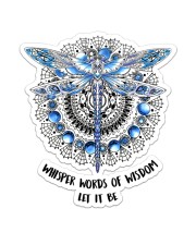 Let It Be Sticker - Single (Vertical) front