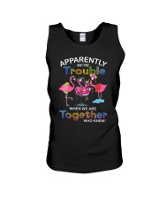 We're Trouble Unisex Tank thumbnail
