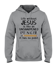 Life Without Jesus Hooded Sweatshirt tile