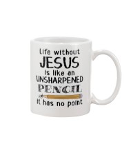 Life Without Jesus Mug tile