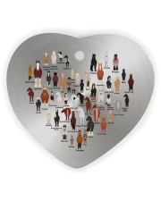Horse Heart Heart ornament - single (wood) thumbnail