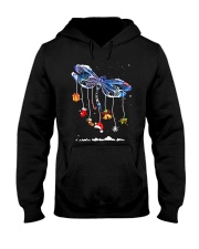 For Dragonfly Lovers Hooded Sweatshirt front