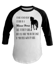 Mama Horse Baseball Tee tile