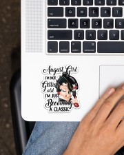 August Girl Sticker - Single (Vertical) aos-sticker-single-vertical-lifestyle-front-11