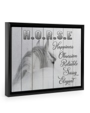 HORSE Canvas 14x11 Black Floating Framed Canvas Prints thumbnail