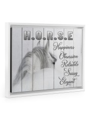 HORSE Canvas 14x11 White Floating Framed Canvas Prints thumbnail