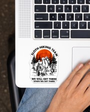 Sloth Hiking Team Sticker - Single (Vertical) aos-sticker-single-vertical-lifestyle-front-11