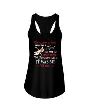 A Girl Love Dragonflies Ladies Flowy Tank thumbnail
