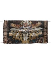 Native Skull Cloth face mask front