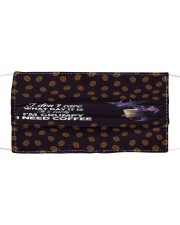 Dragon And Coffee Cloth face mask front