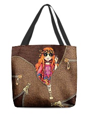 Hippie Girl All-over Tote back