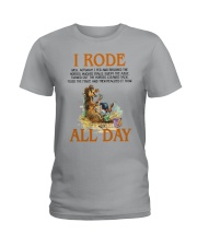 Horse I Rode All Day Ladies T-Shirt tile
